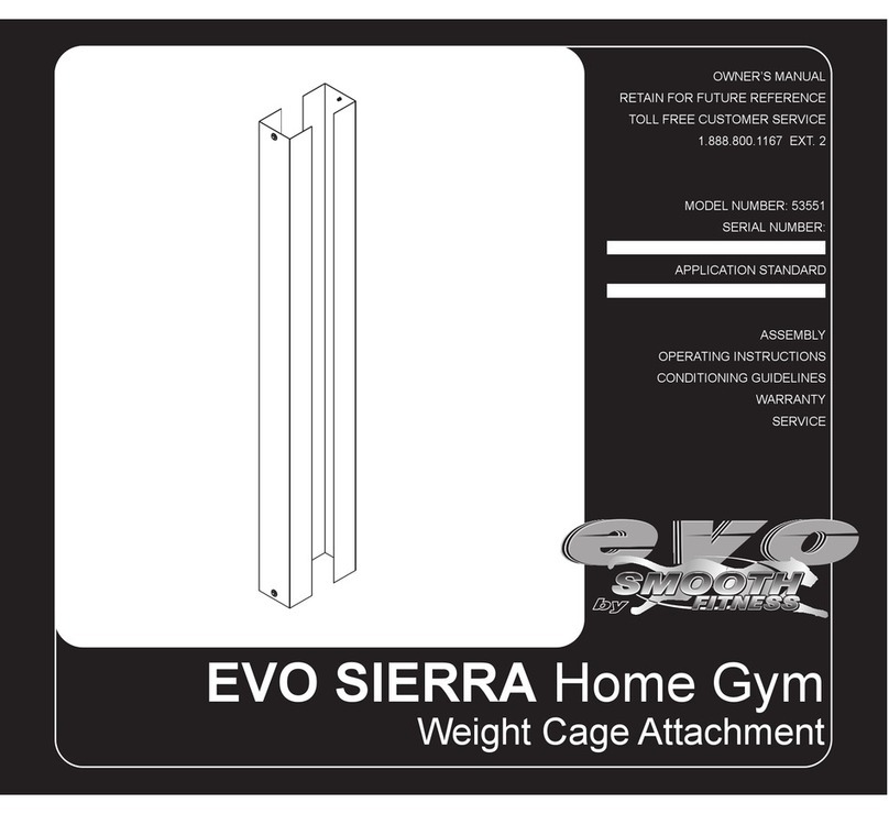 Evo SIERRA 53551 owner's manual Evo SIERRA 53551 owner's manual