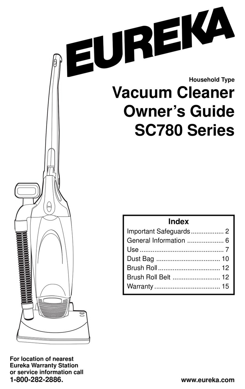 Eureka SC780 Series User manual