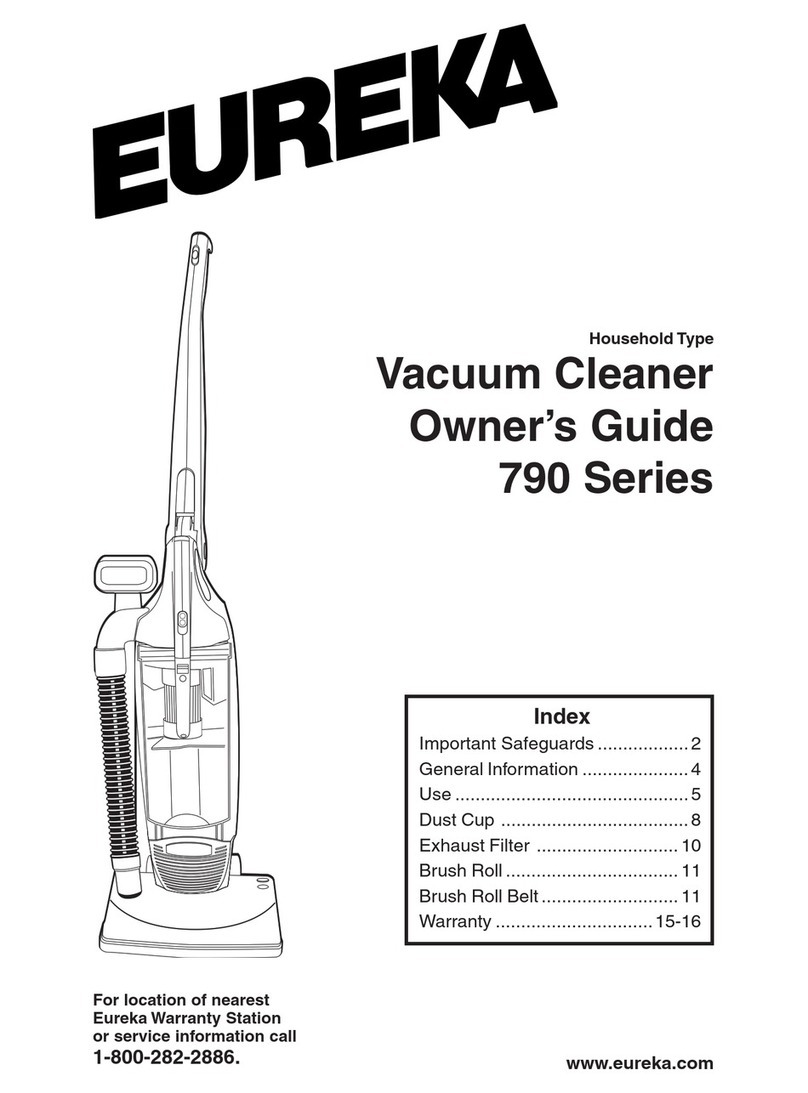 Eureka 790 Series User manual