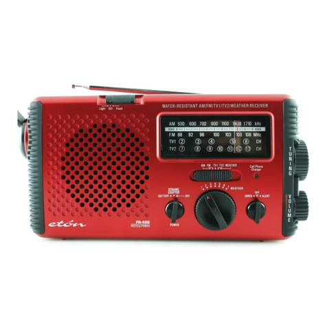 Eton American Red Cross FR400 User manual