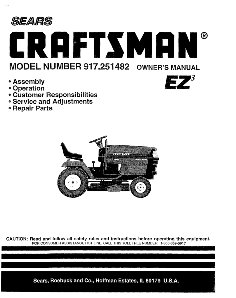Craftsman 917.251482 User manual