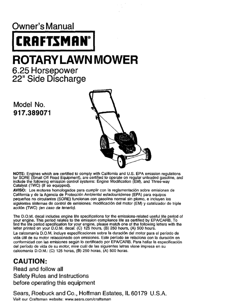Craftsman 917.389071 User manual