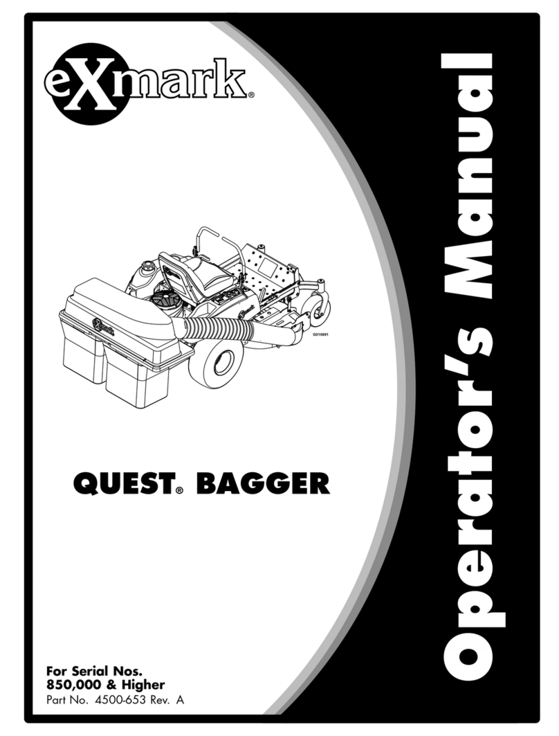 Exmark Quest Bagger User manual
