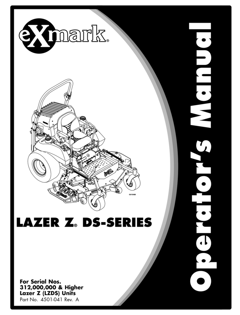 Exmark LAZER Z DS-SERIES Operators User manual