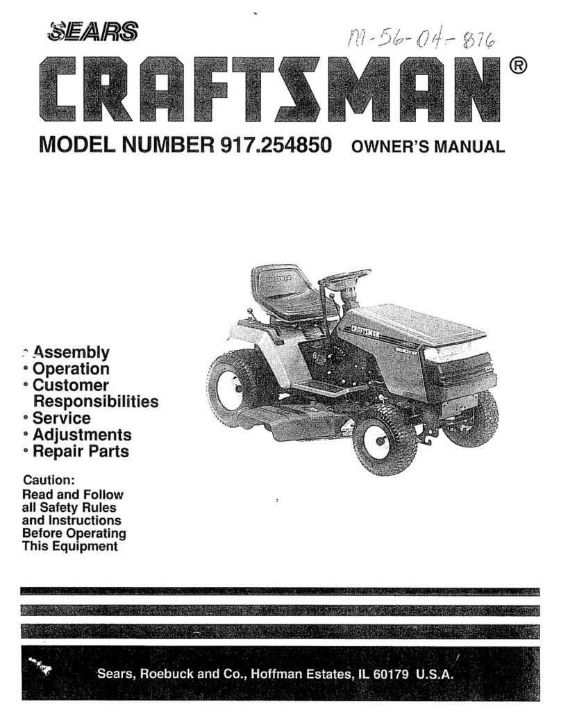 Craftsman 917.254850 owner's manual