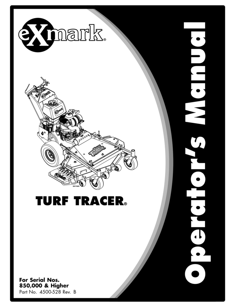 Exmark Turf tracer User manual