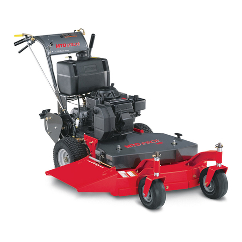 MTD 1332G User manual