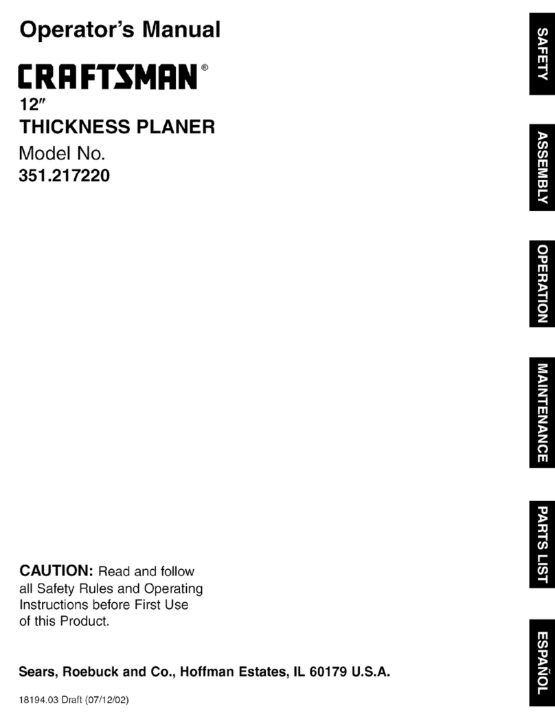 Craftsman 351.217220 User manual