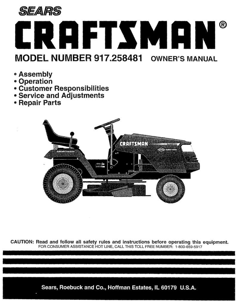 Craftsman 917.258481 User manual