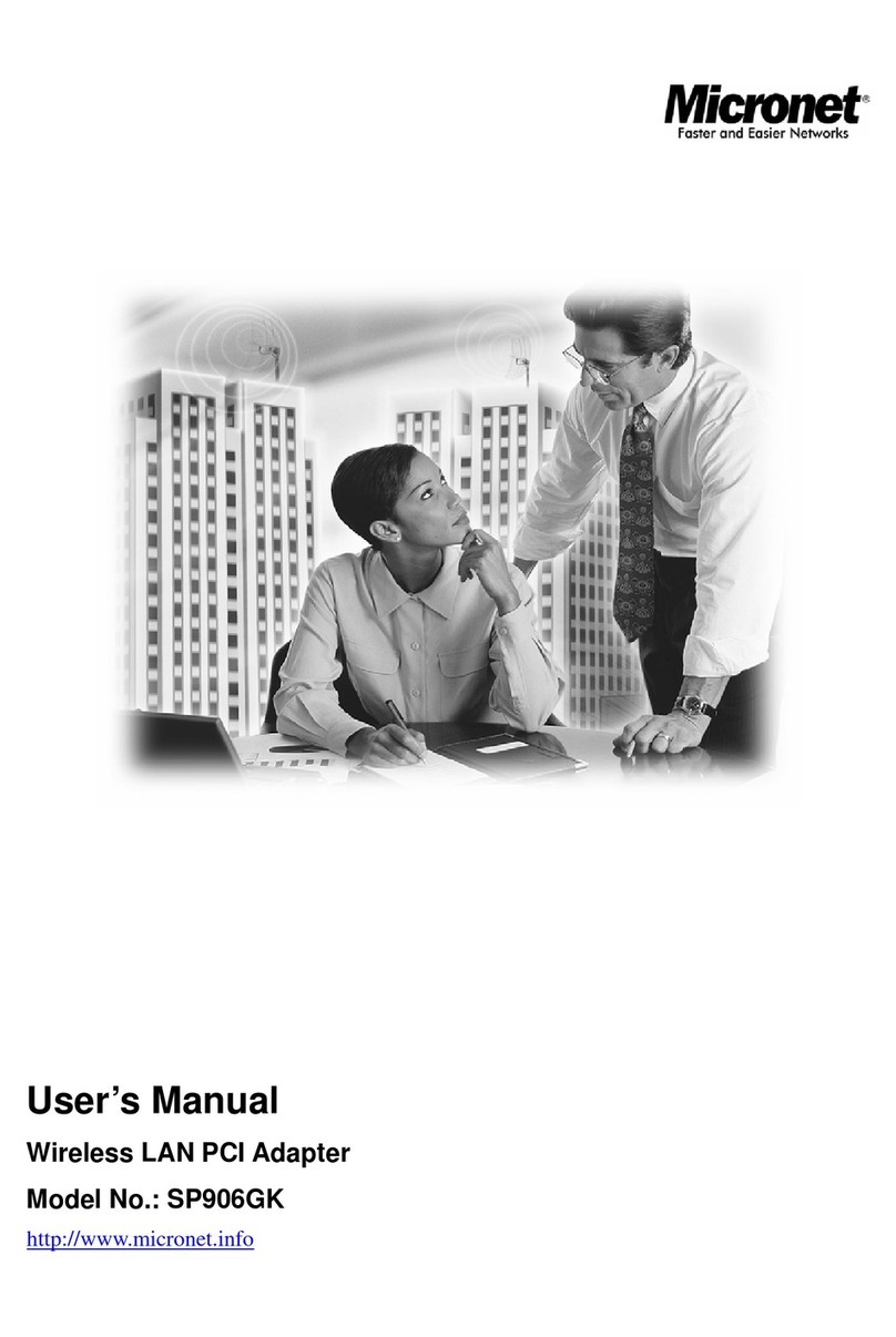 MicroNet SP906GK user manual