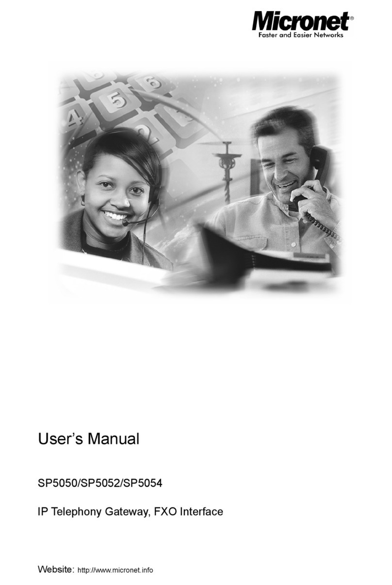 MicroNet SP5050 user manual