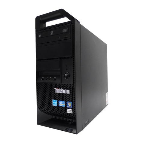 Lenovo ThinkStation E30 User manual