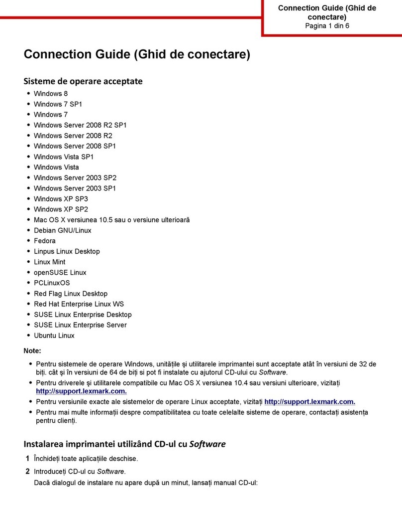 Lexmark M1145 Instruction Manual
