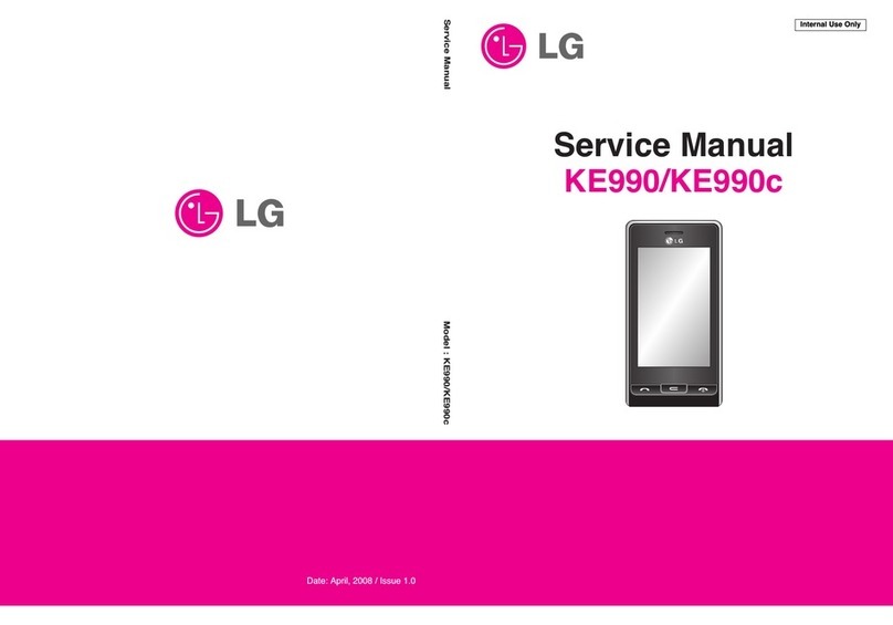 LG KE990 -  Viewty Cell Phone 100 MB User manual