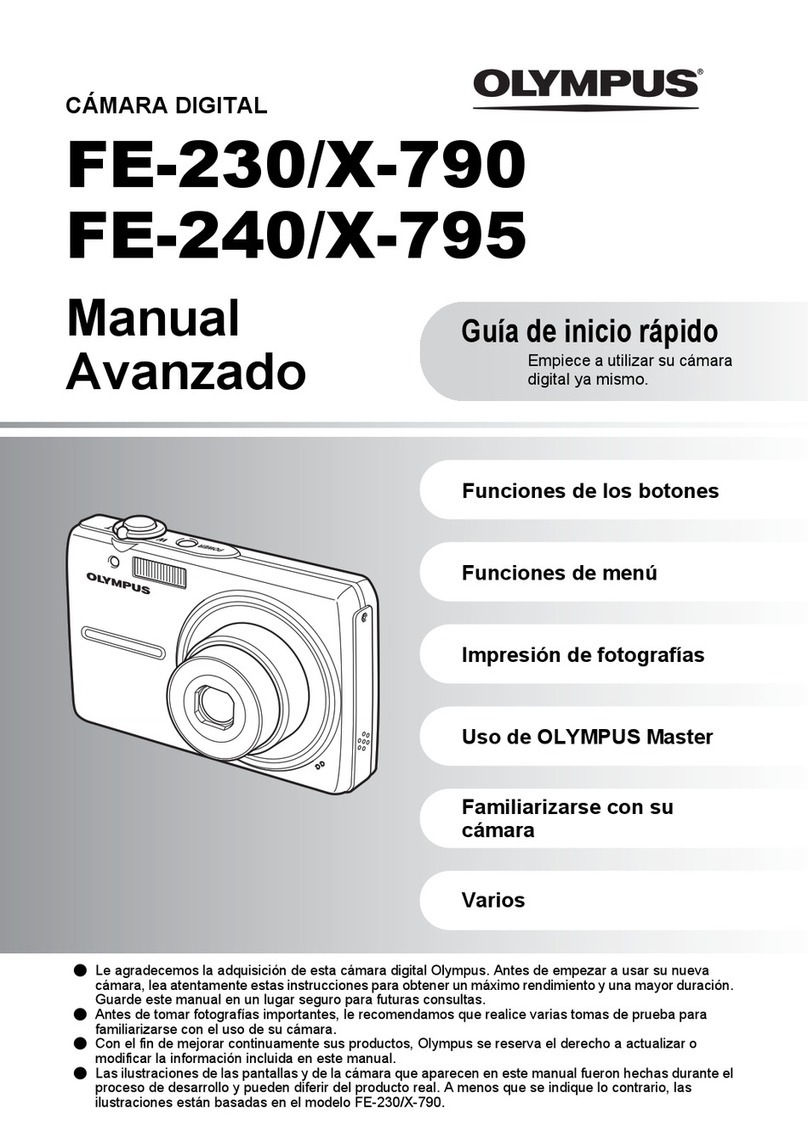Olympus FE 230 - Digital Camera - Compact User manual