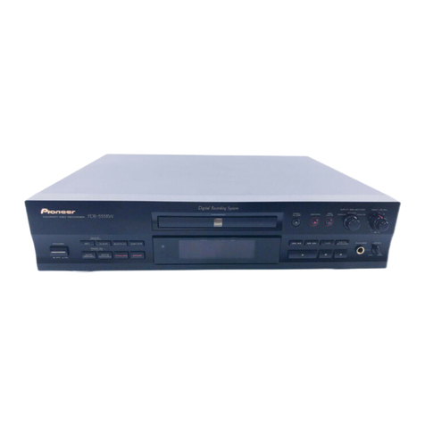 Pioneer PD-R555RW User manual