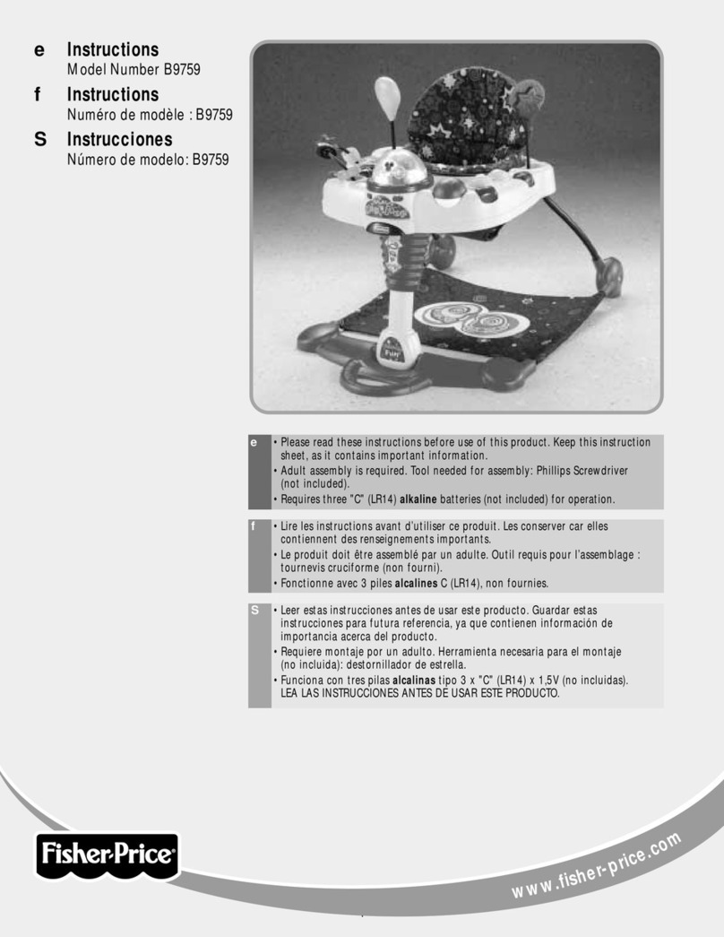 Fisher-Price B9759 manual