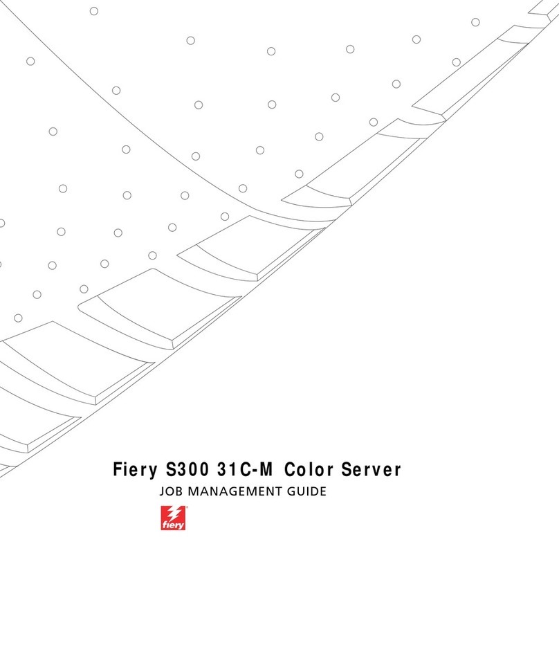 Fiery KM-C3130 Job management guide