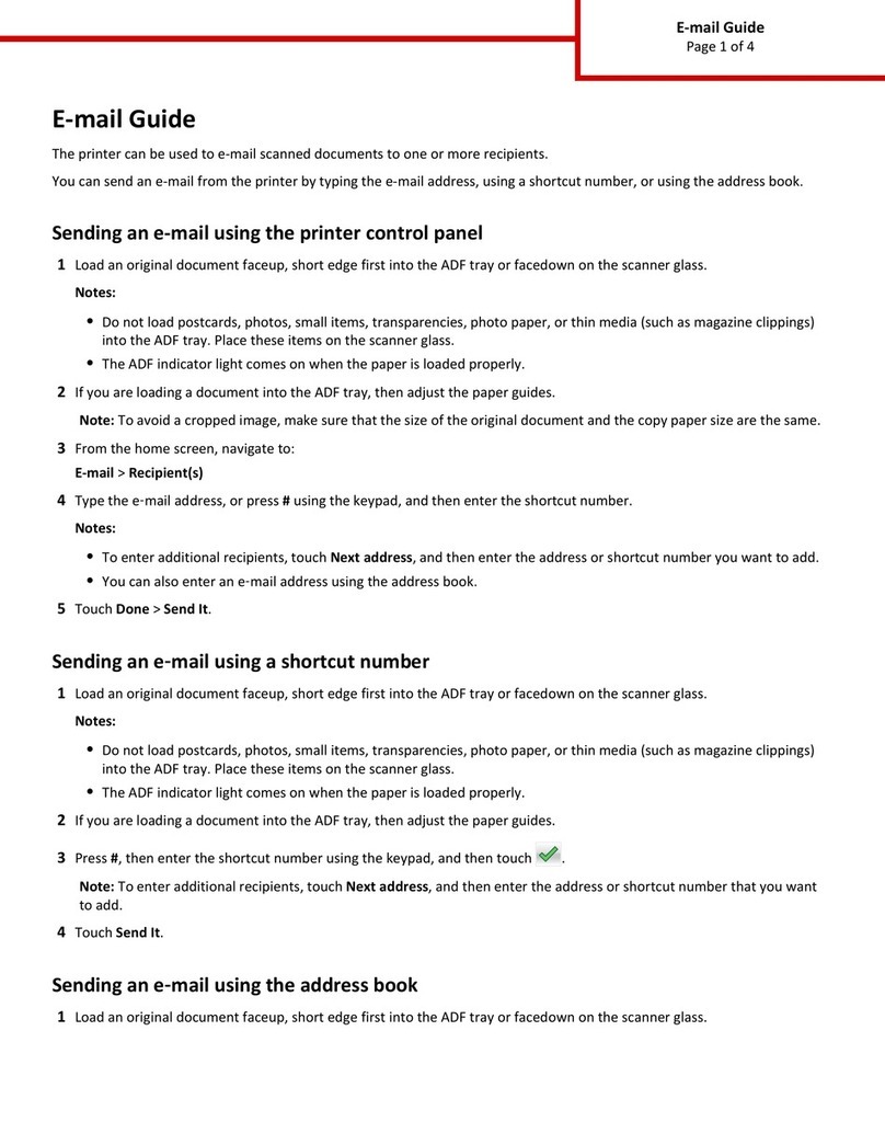 Lexmark MX610 Series User manual