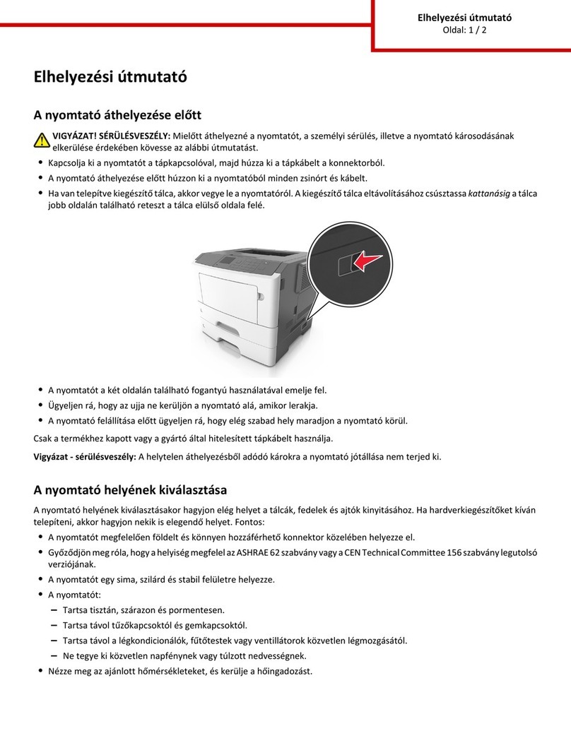 Lexmark M1145 Installation and maintenance instructions Lexmark M1145 Installation and maintenance instructions