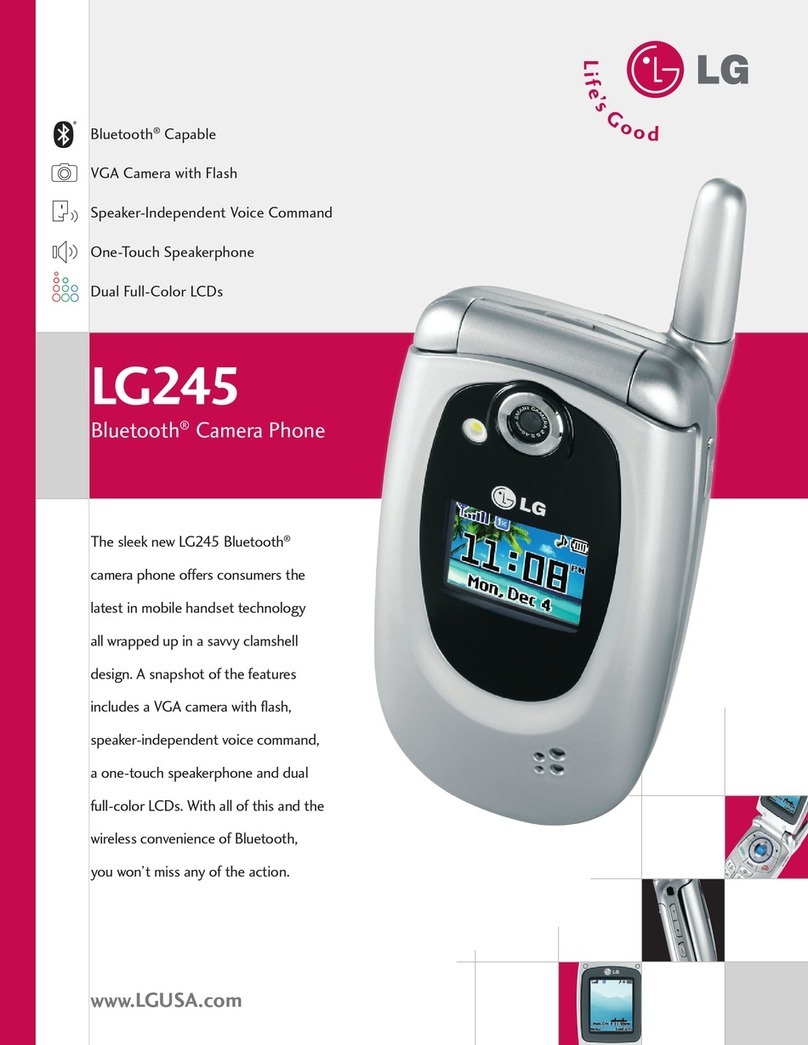 LG 245 User manual