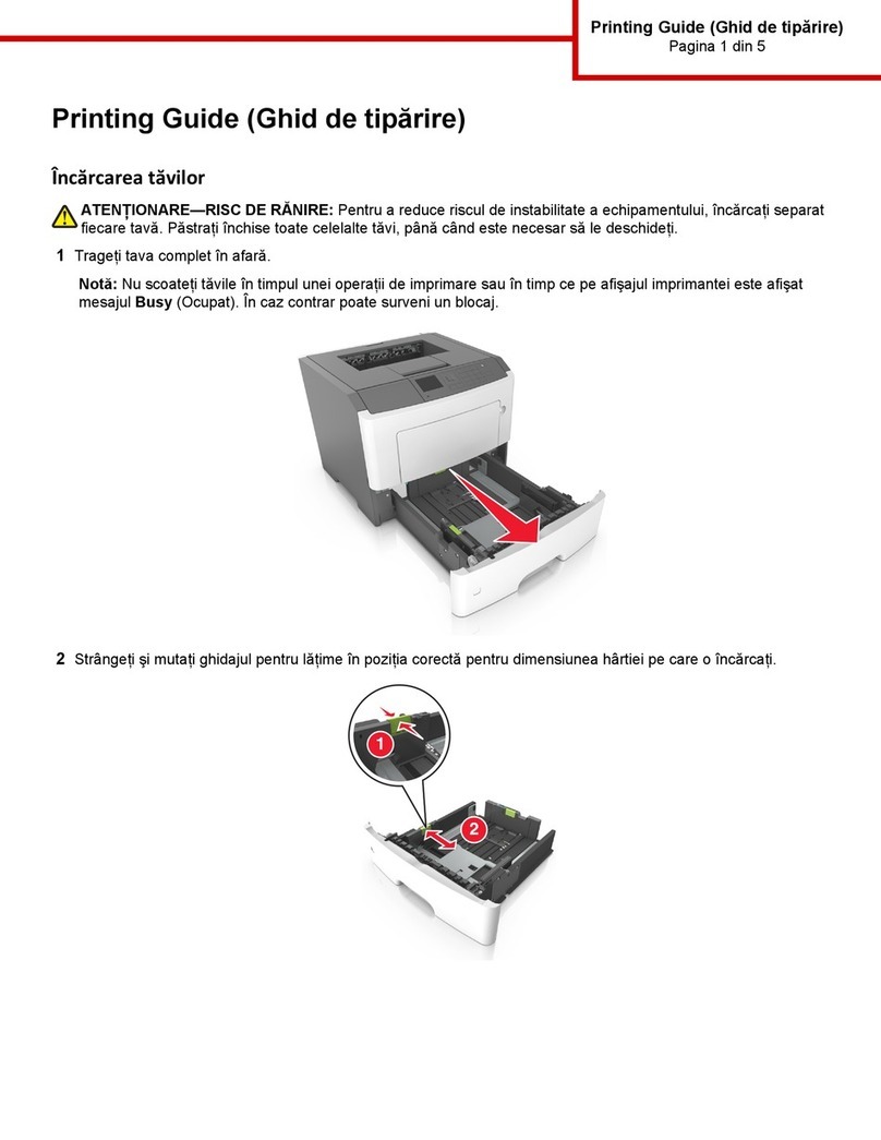 Lexmark M1145 Instruction Manual