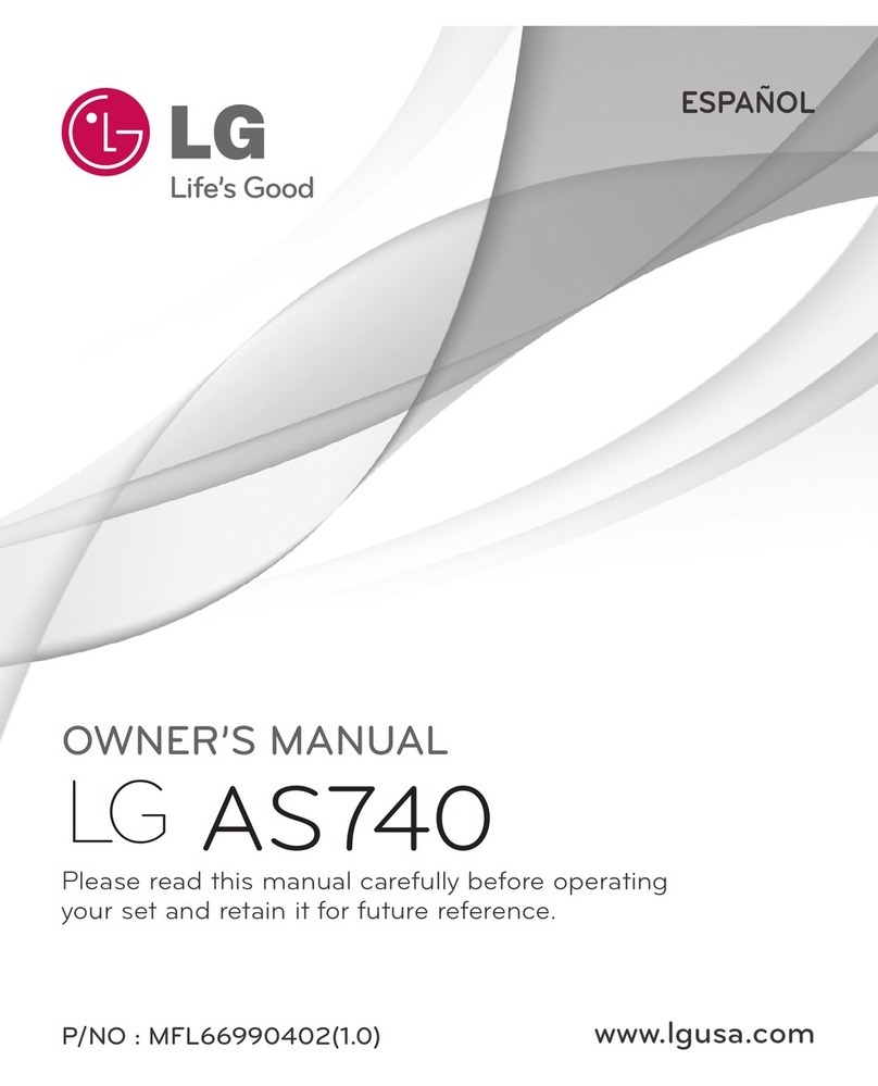 LG AS740 owner's manual