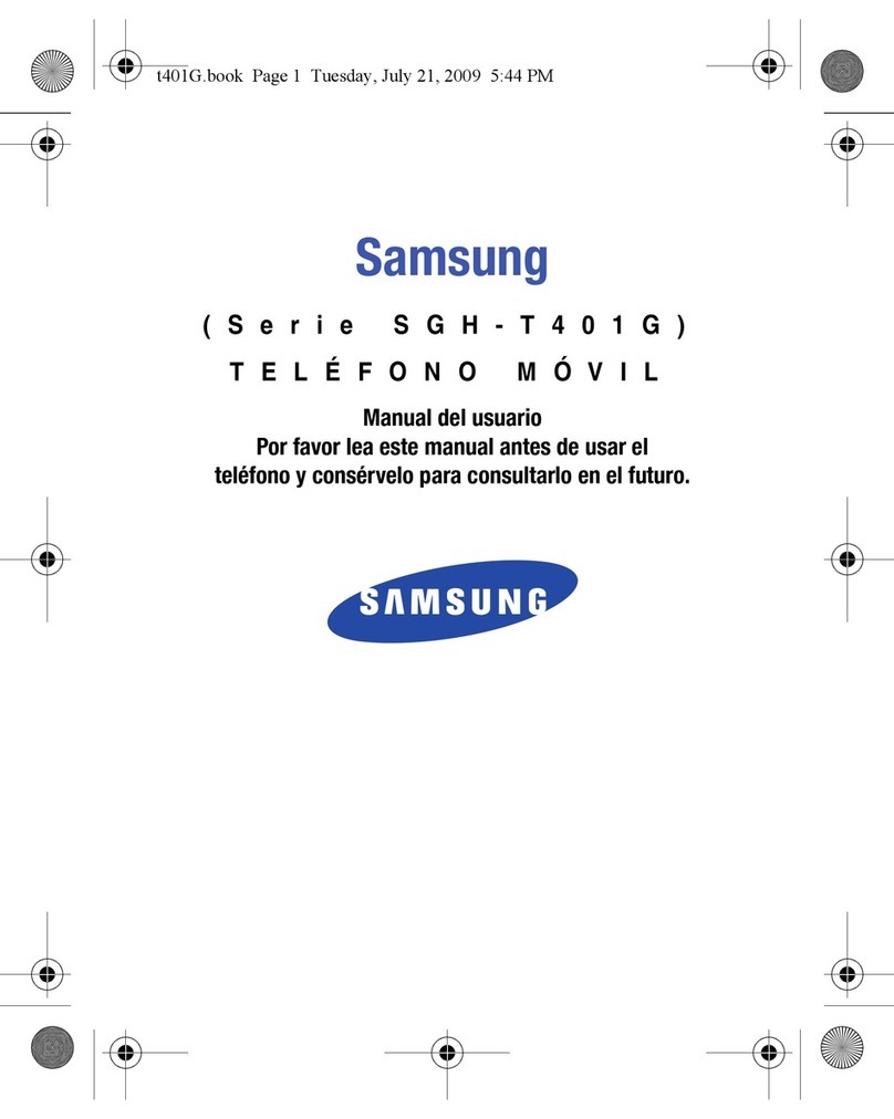 Samsung SGH-T401G Series User manual