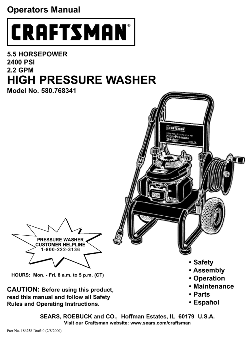 Craftsman 580.768341 Operators User manual