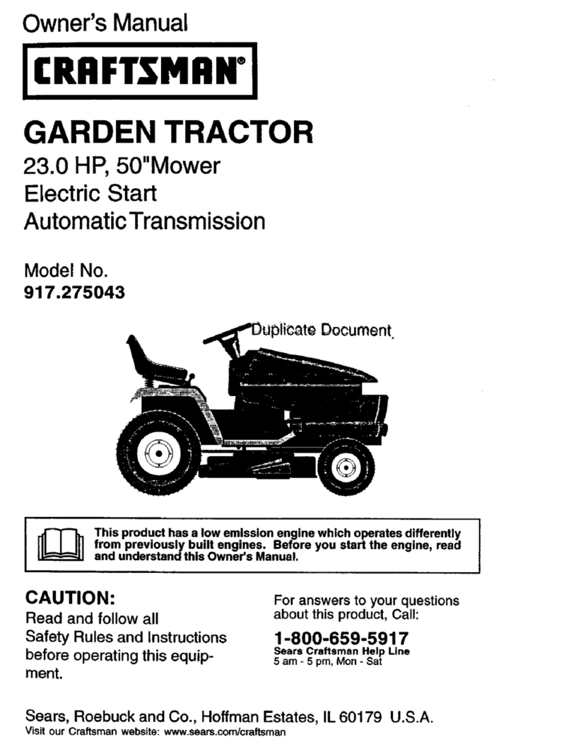 Craftsman 917.275043 User manual