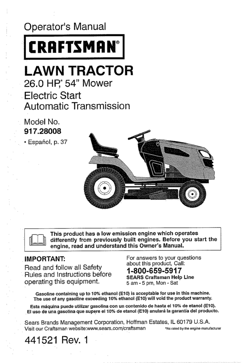 Craftsman 917.28008 Operator's manual