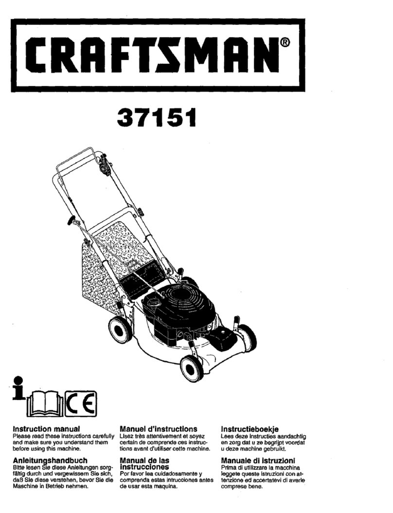 Craftsman 37151 User manual
