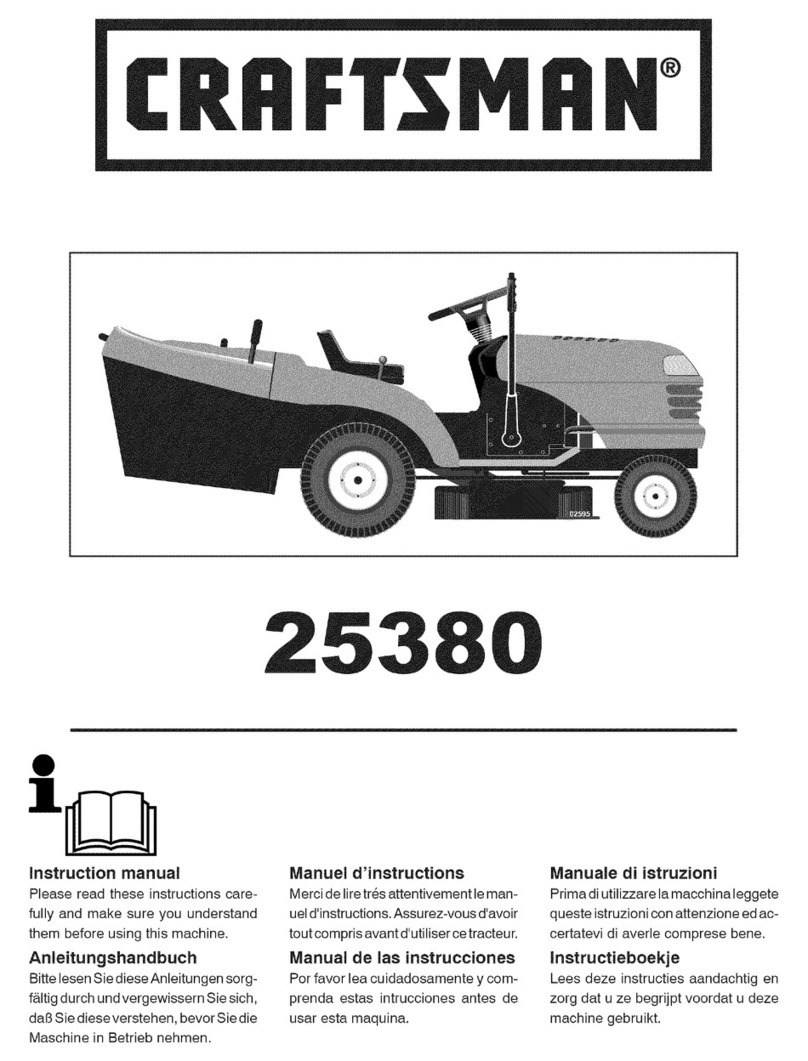 Craftsman 25380 User manual