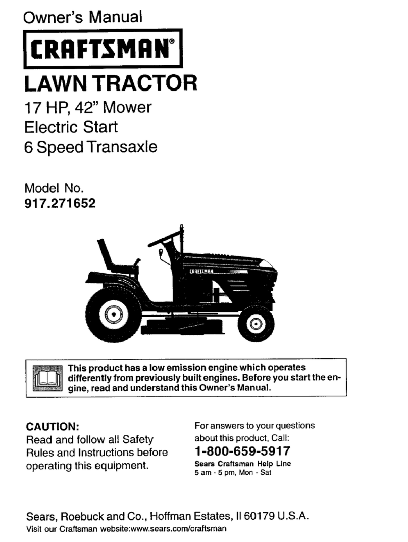 Craftsman 917.271652 User manual