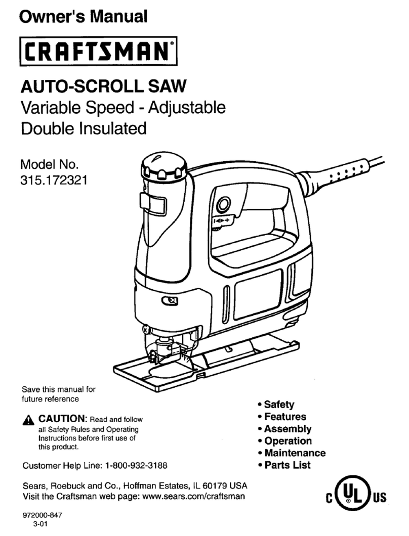 Craftsman 315.172321 User manual