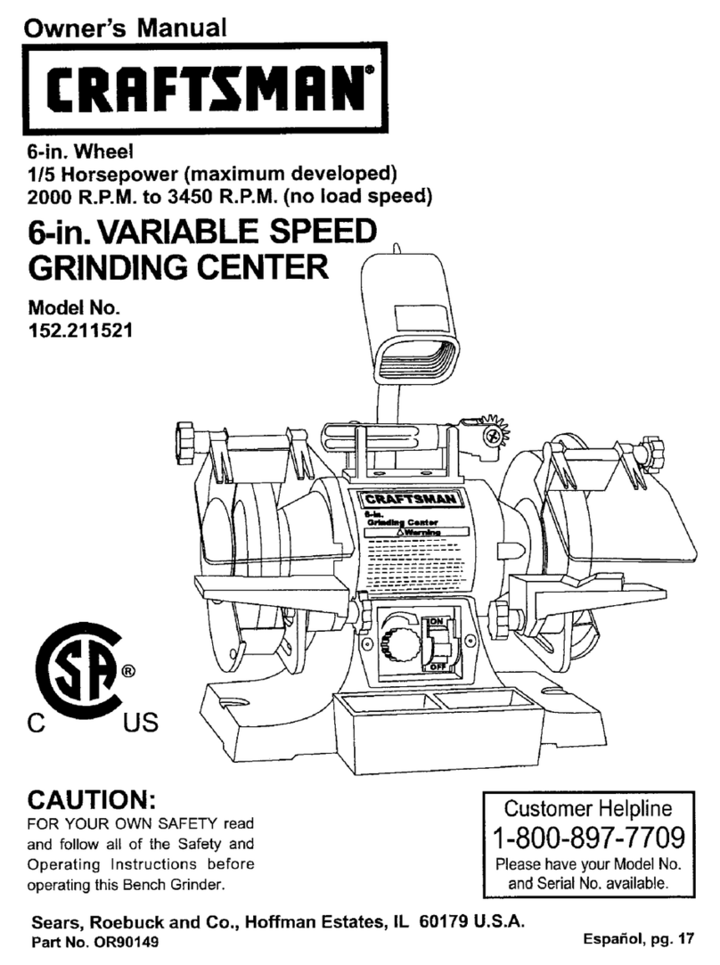 Craftsman 152.21152 owner's manual