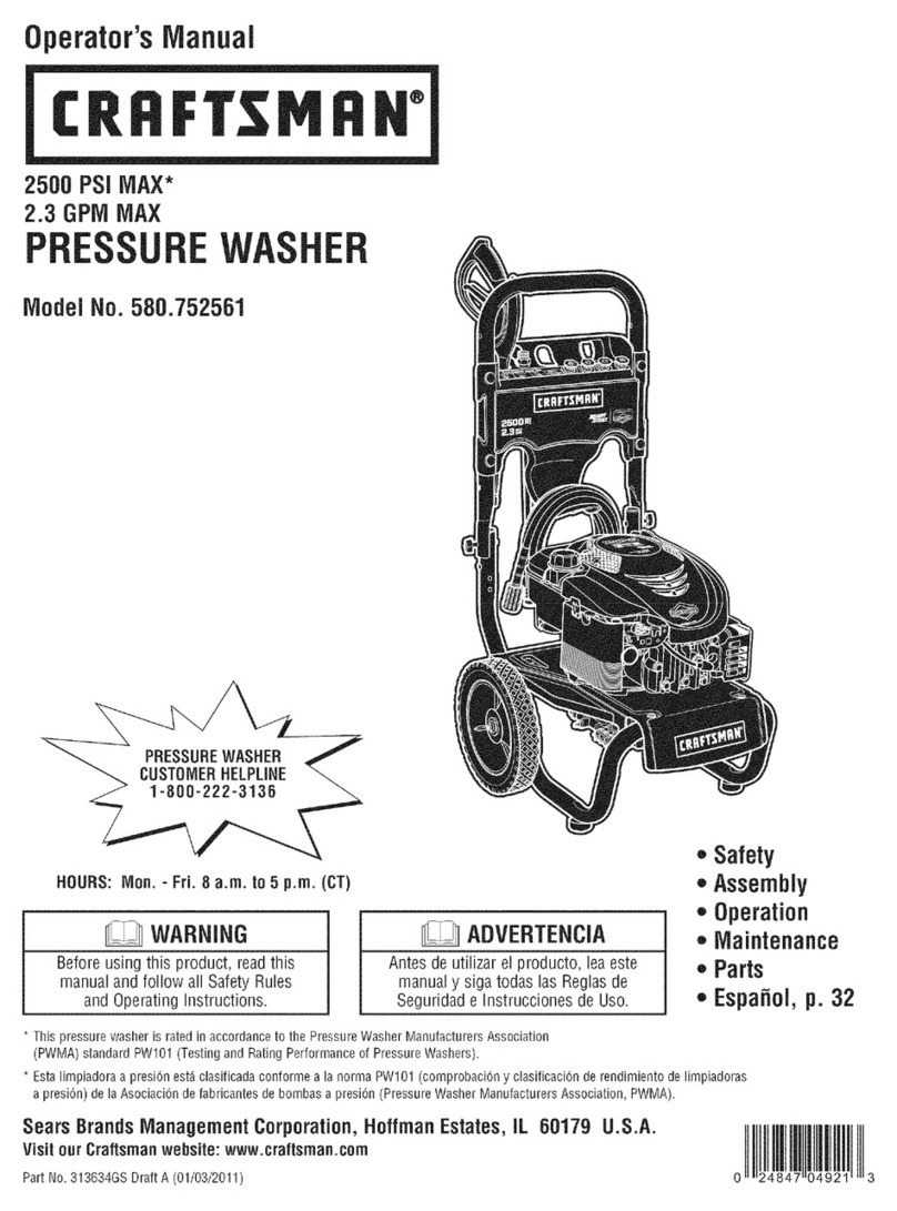 Craftsman 580.752561 User manual