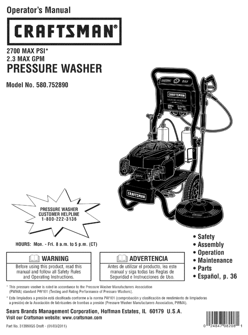 Craftsman 580.752890 Operator's manual