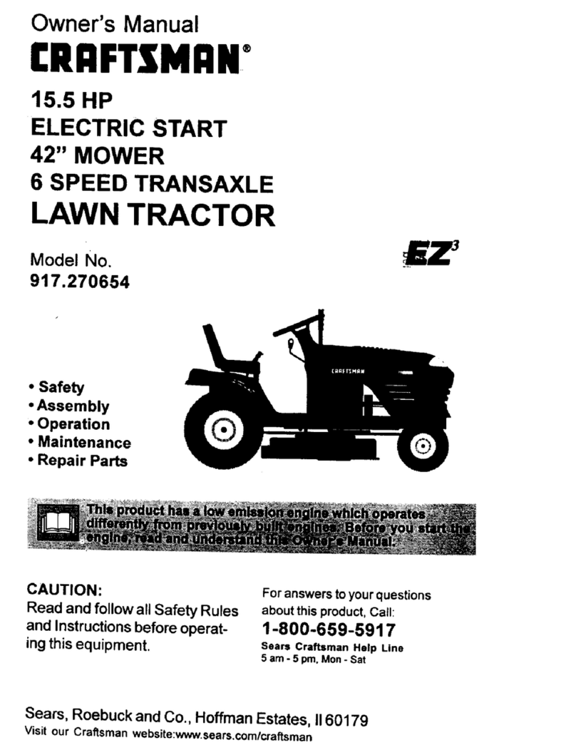 Craftsman 917.270654 owner's manual