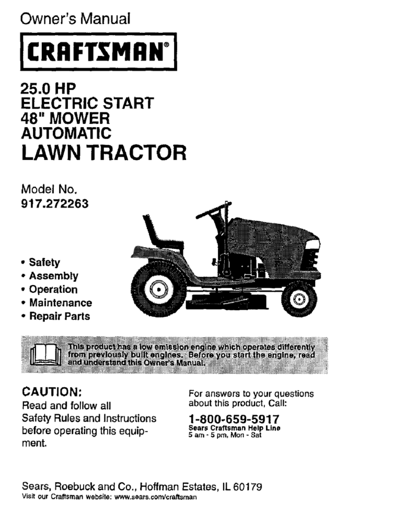 Craftsman 917.272263 owner's manual