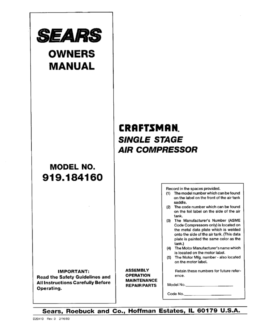 Craftsman 919.184160 User manual