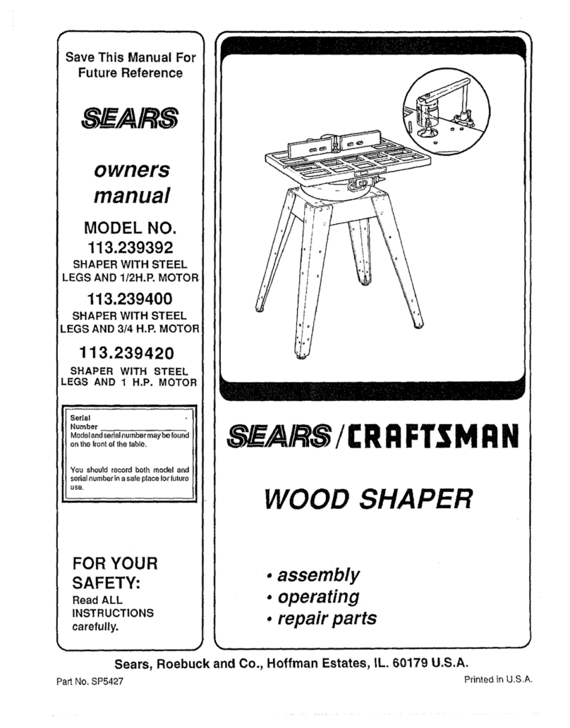 Craftsman 113.239420 User manual