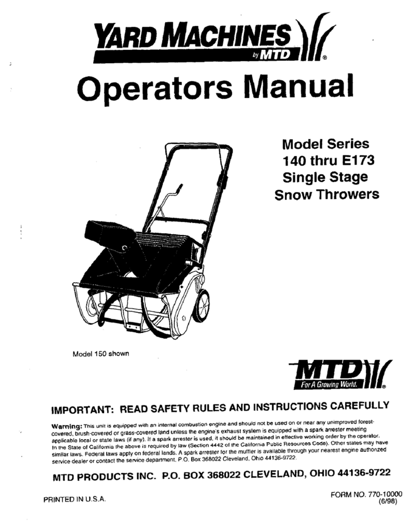 Yard Machines 24788345 User manual