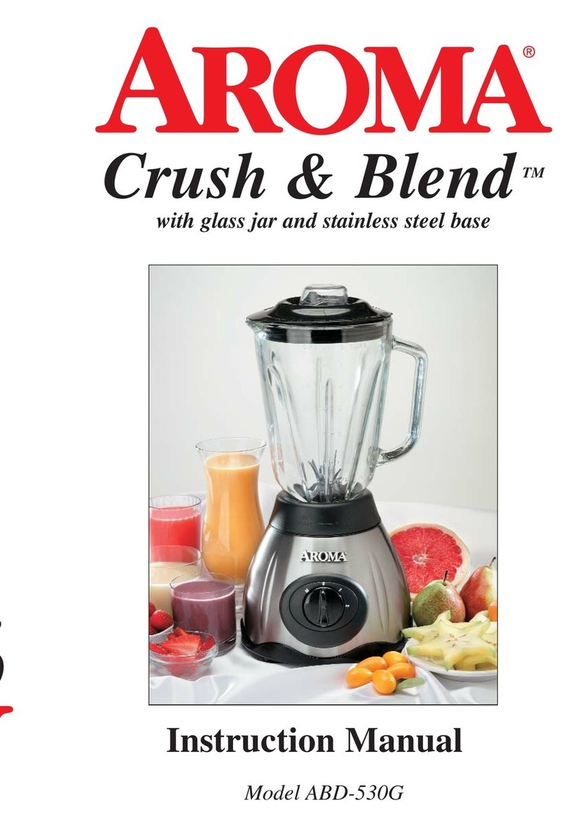 Aroma Crush & Blend ABD-530G instruction manual
