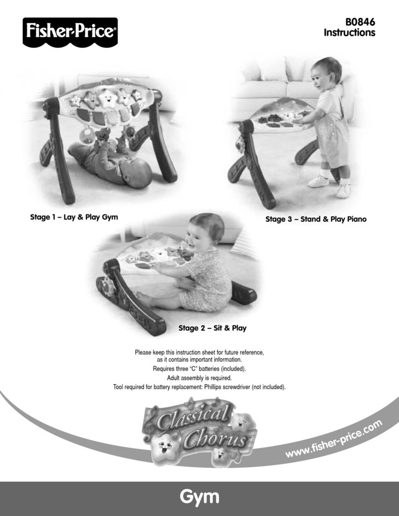 Fisher-Price Classic Chorus B0846 User manual