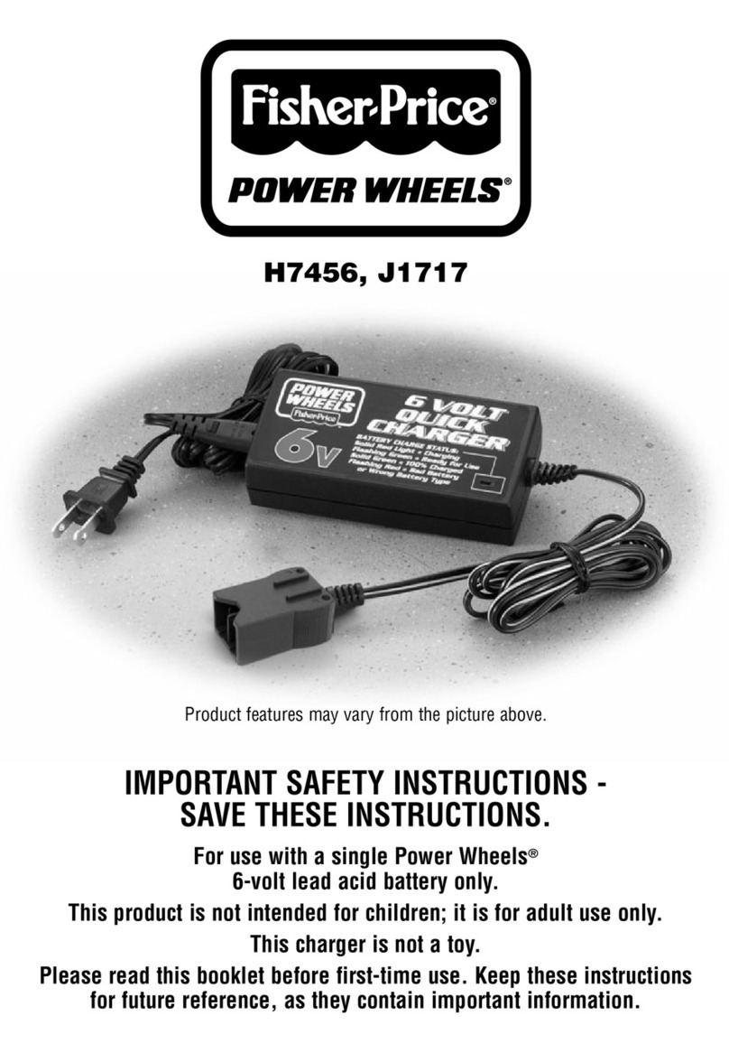Fisher-Price Power Wheels H7456 Important safety instructions