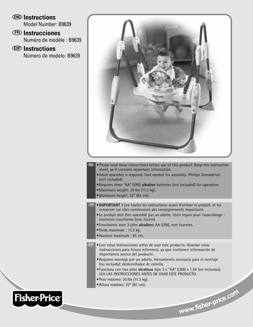 Fisher-Price B9639 manual