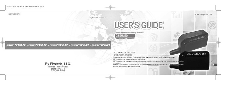 CompuSTAR 2BSHLED user manual