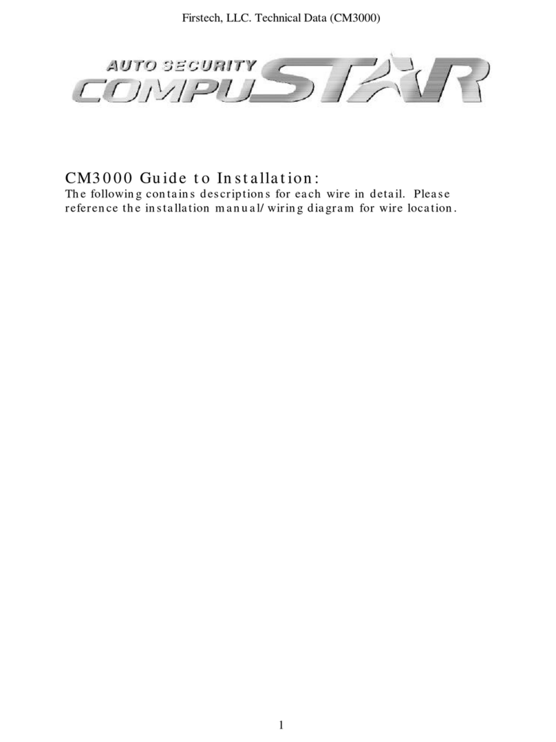 CompuSTAR CM3000 Instruction Manual