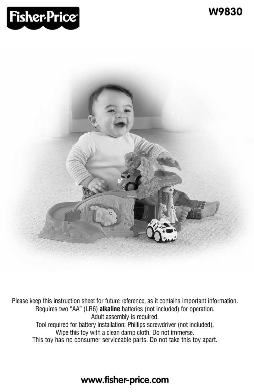 Fisher-Price W9830 User manual